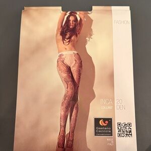Gaetano Cazzola Inca Collant 20 Den Tights Tattoo Tights